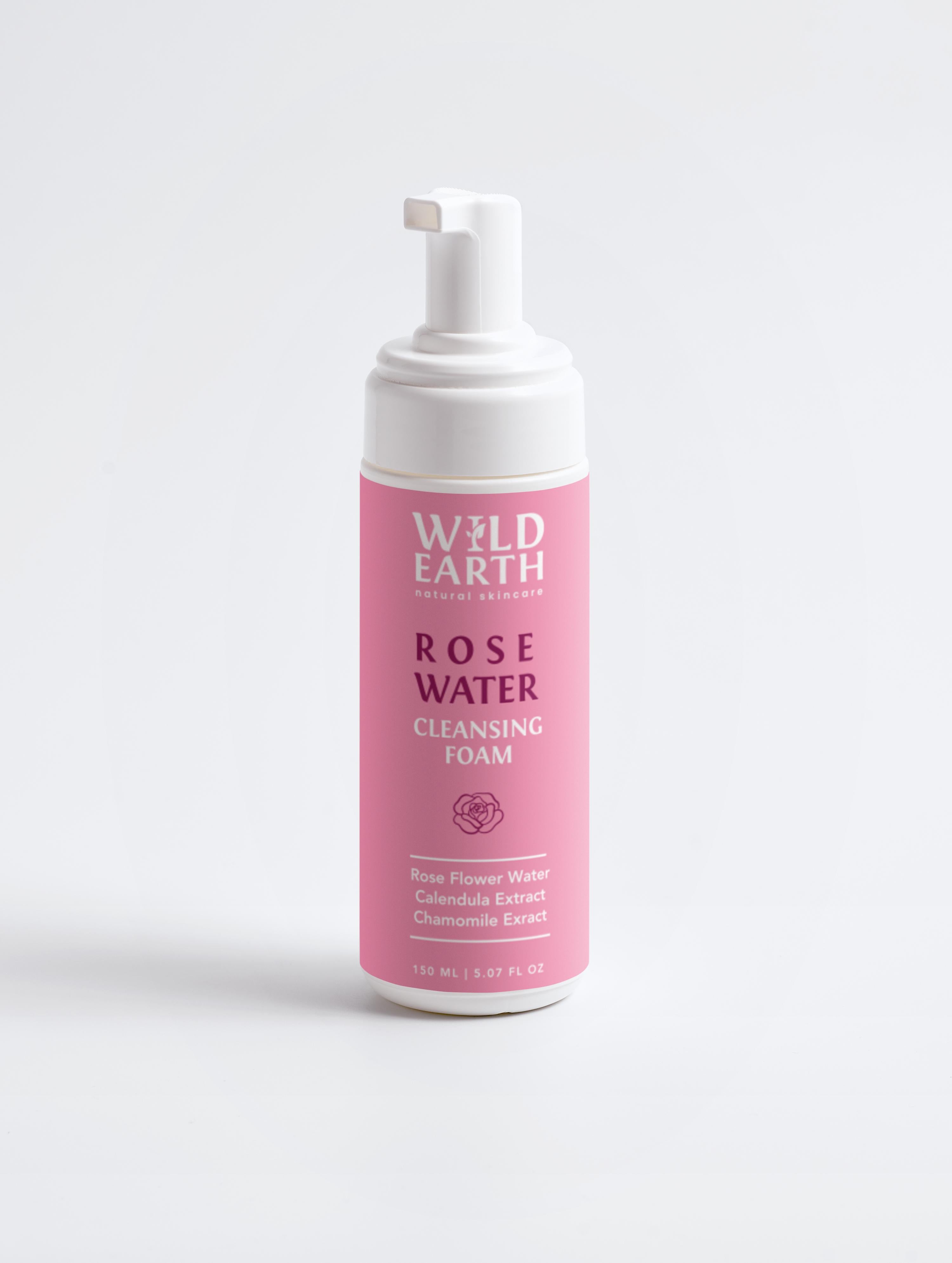 Rose Water Cleansing Foam